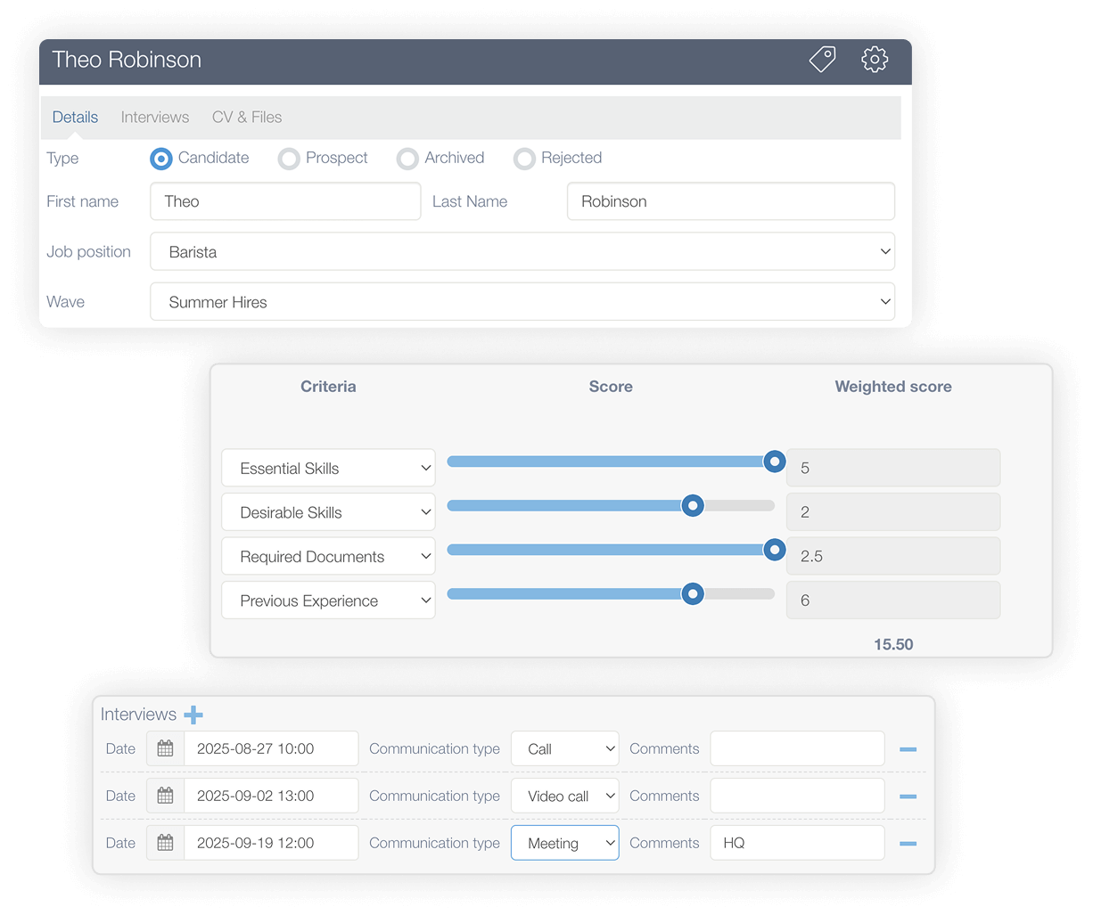 Centralized Recruitment Pipeline