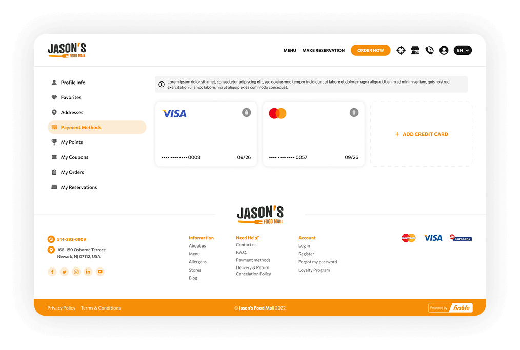 Integrated Payment Gateways